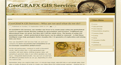 Desktop Screenshot of geografxworld.com